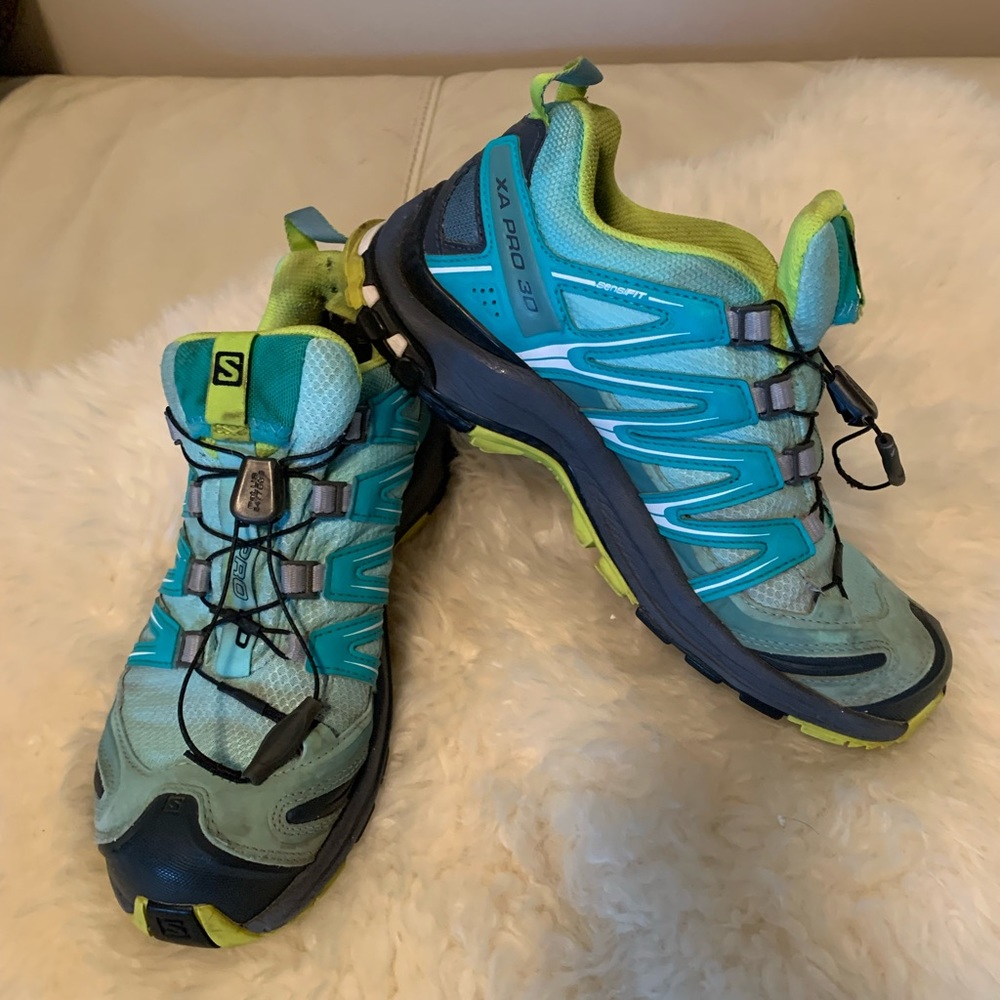 Solomon size 6 ortholite insole coretex 3D chassis technology hiker